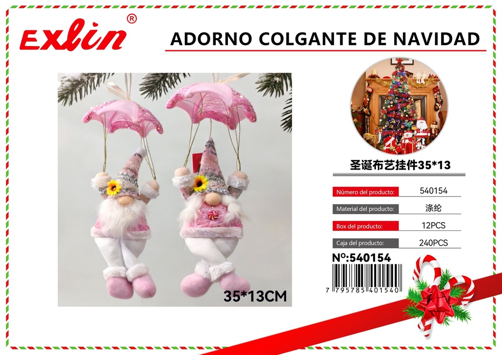 [540154] ADORNO COLGANTE DE NAVIDAD