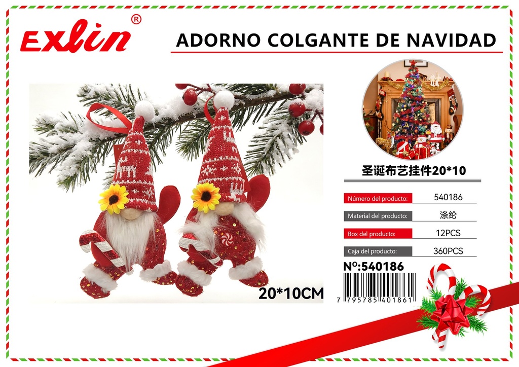 [540186] CHRISTMAS HANGING ORNAMENT