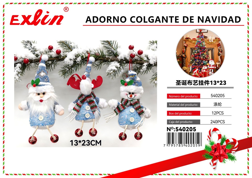 [540205] CHRISTMAS HANGING ORNAMENT