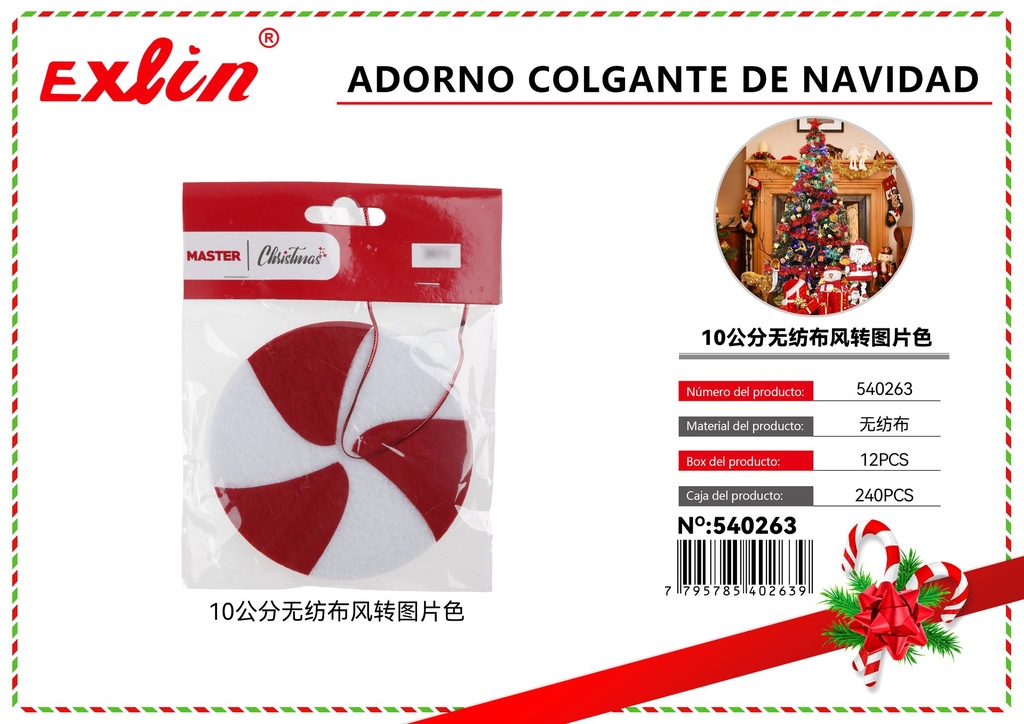 ADORNO COLGANTE DE NAVIDAD