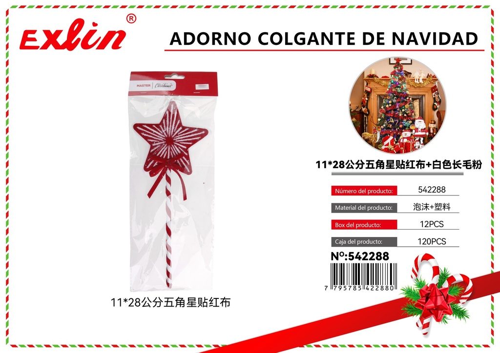 ADORNO COLGANTE DE NAVIDAD