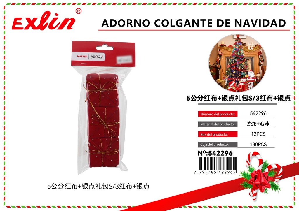 ADORNO COLGANTE DE NAVIDAD