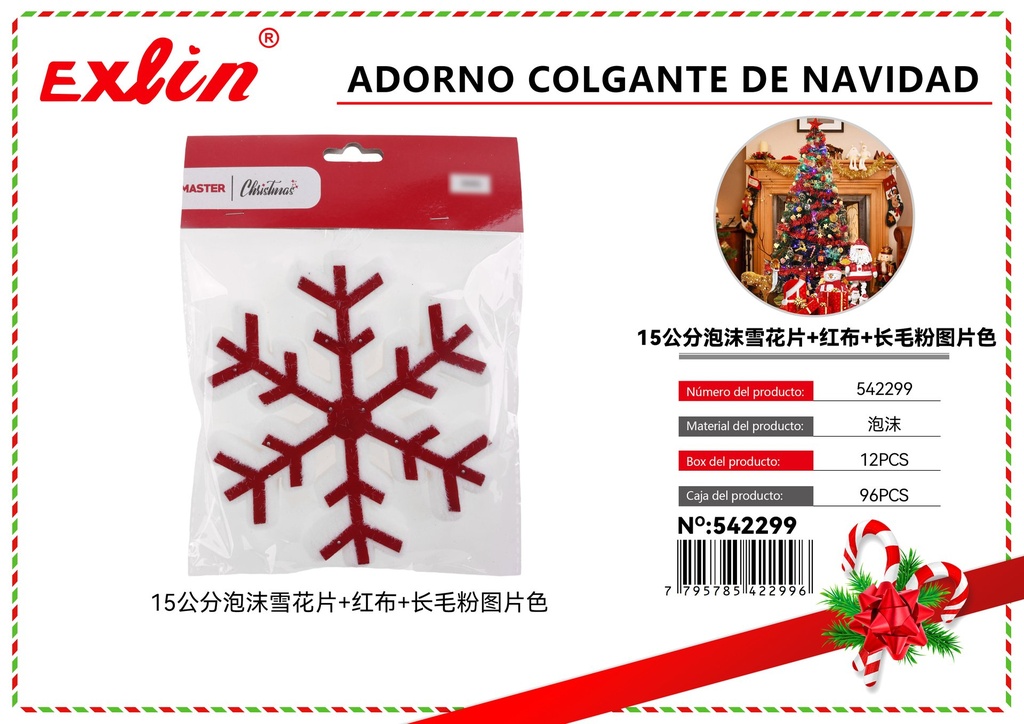 ADORNO COLGANTE DE NAVIDAD