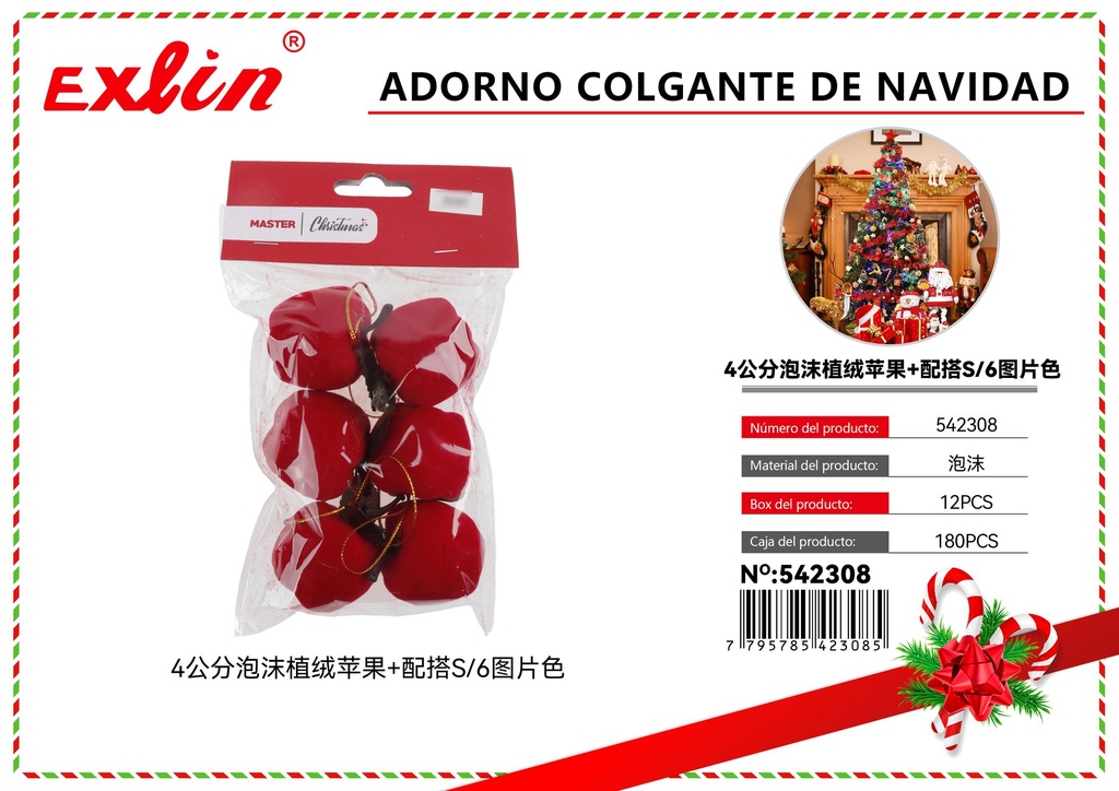 ADORNO COLGANTE DE NAVIDAD