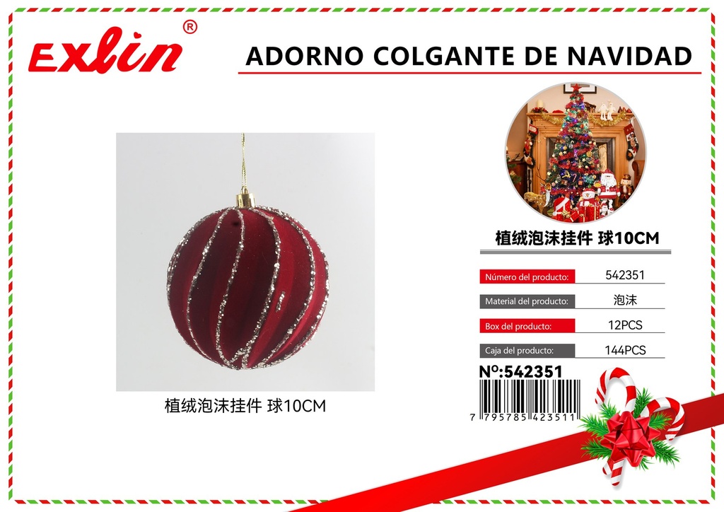 [542351] ADORNO COLGANTE DE NAVIDAD