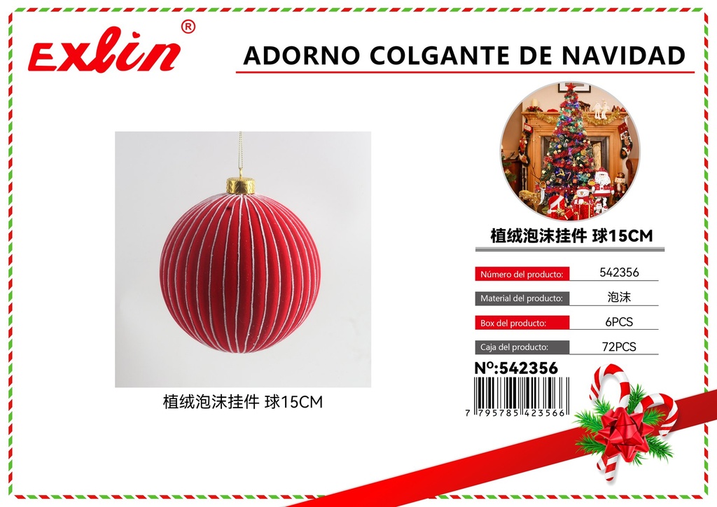 [542356] CHRISTMAS HANGING ORNAMENT