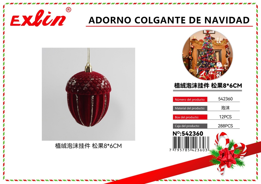 [542360] CHRISTMAS HANGING ORNAMENT