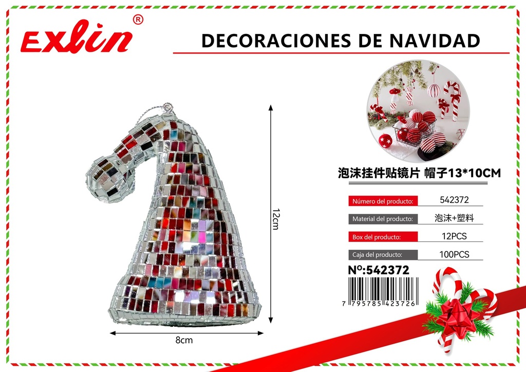 [542372] ADORNO COLGANTE DE NAVIDAD