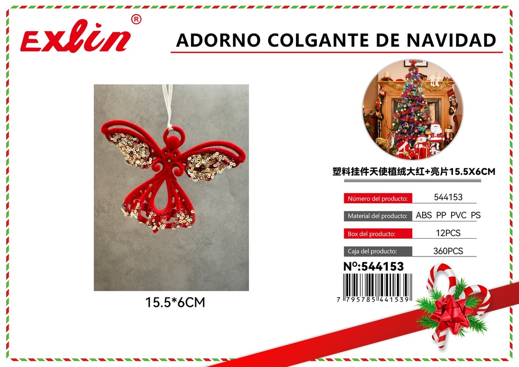 ADORNO COLGANTE DE NAVIDAD