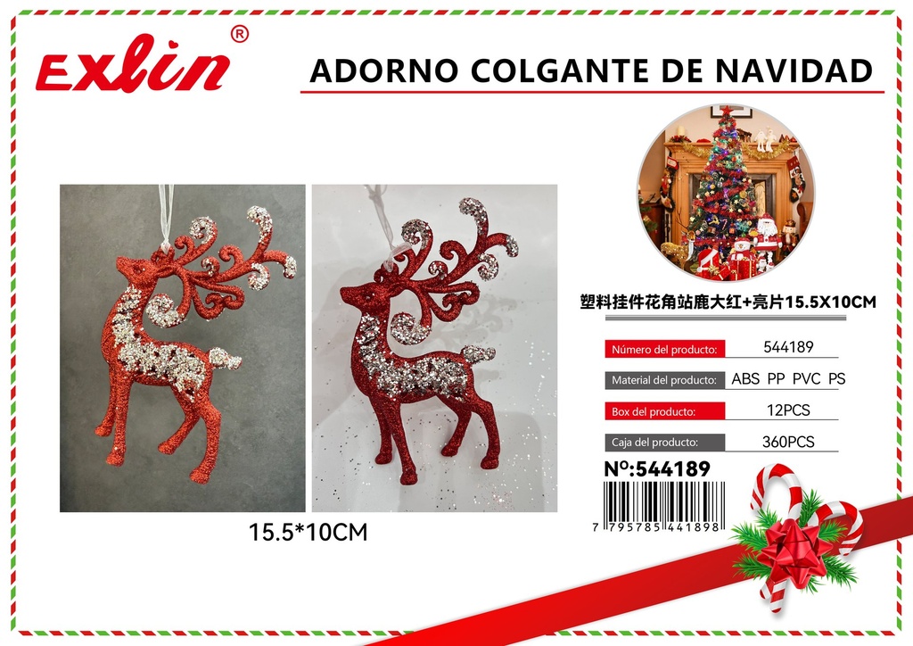 ADORNO COLGANTE DE NAVIDAD