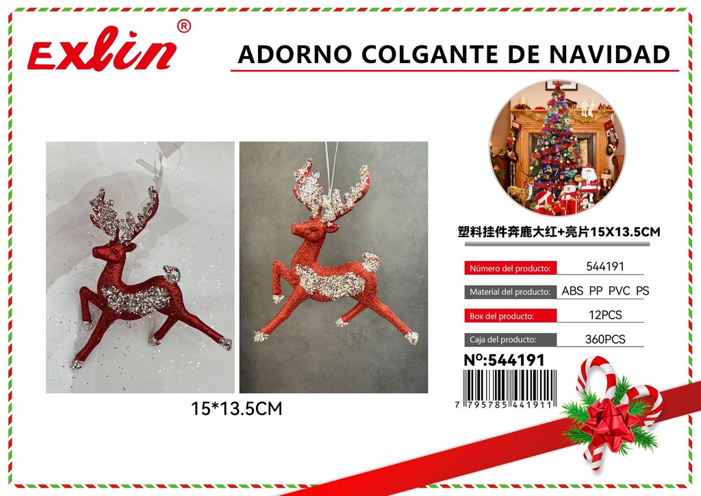 ADORNO COLGANTE DE NAVIDAD