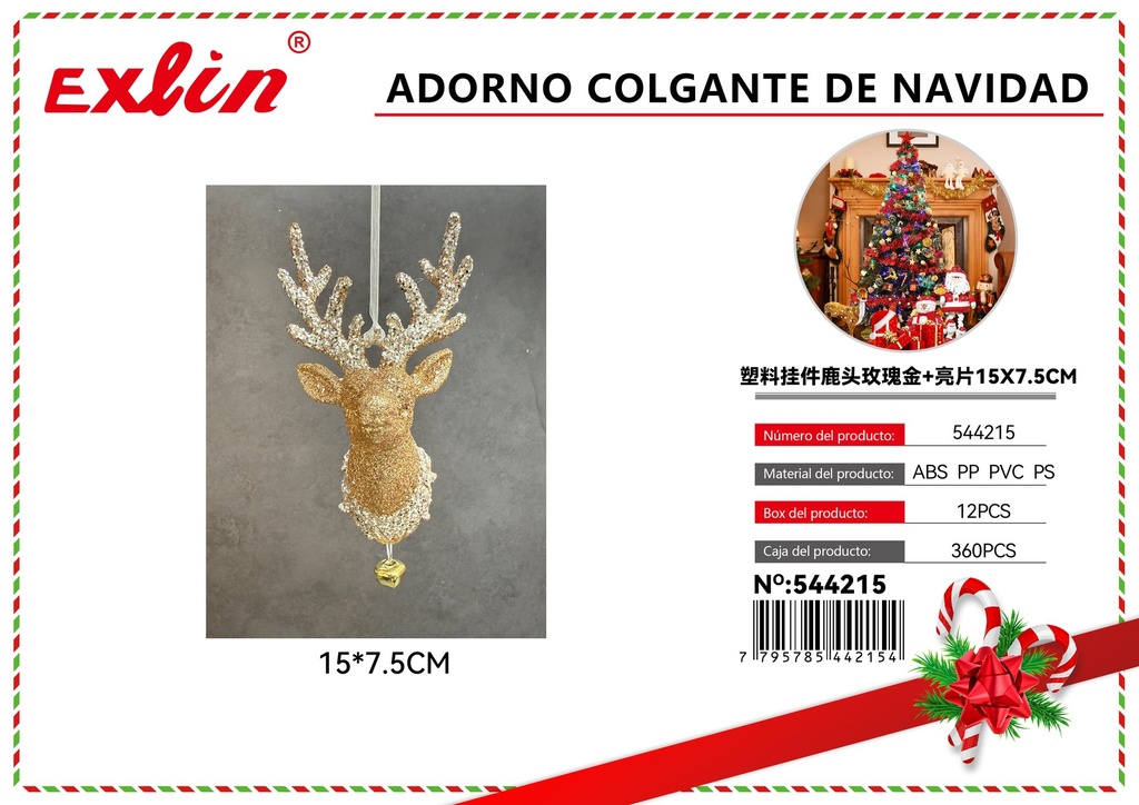 ADORNO COLGANTE DE NAVIDAD