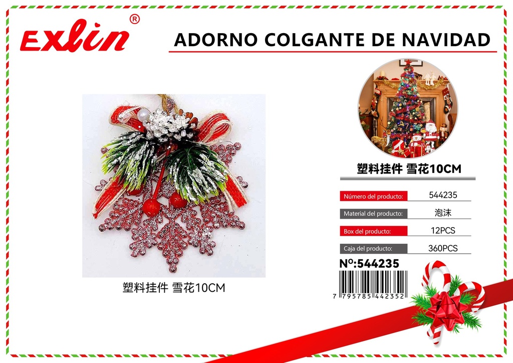 ADORNO COLGANTE DE NAVIDAD