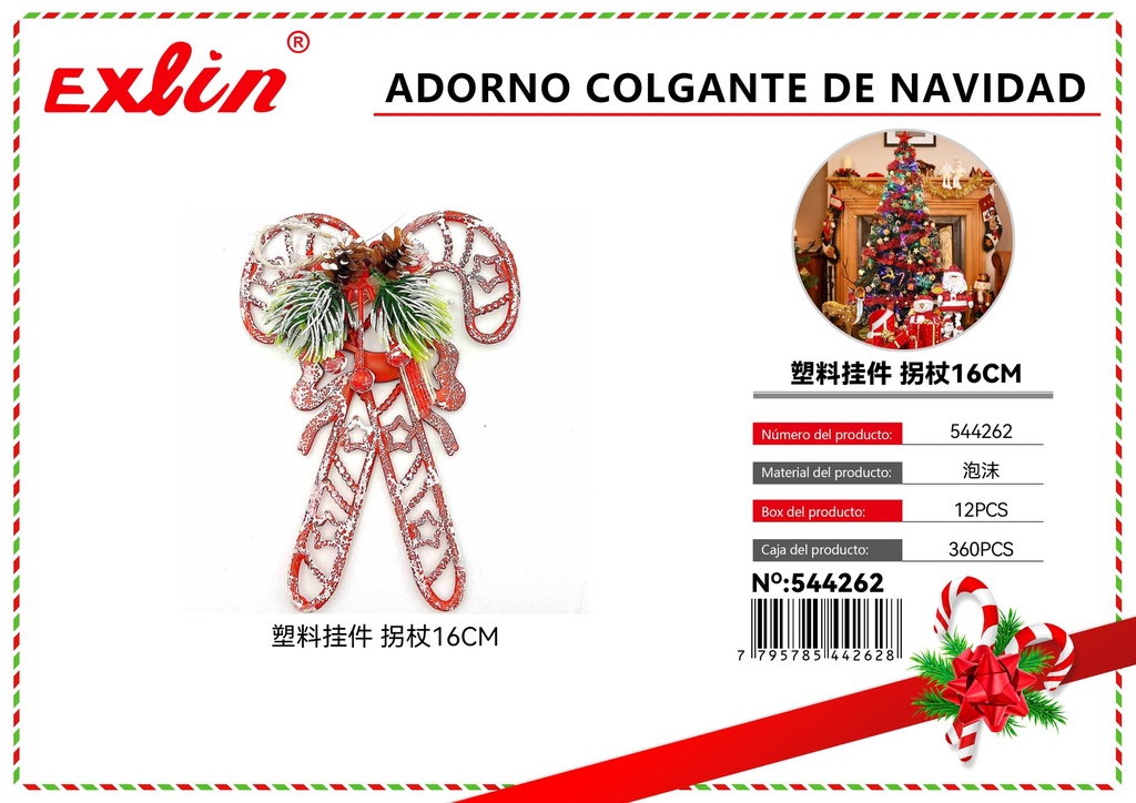 ADORNO COLGANTE DE NAVIDAD
