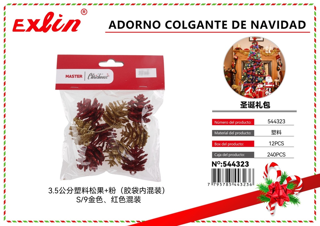 ADORNO COLGANTE DE NAVIDAD
