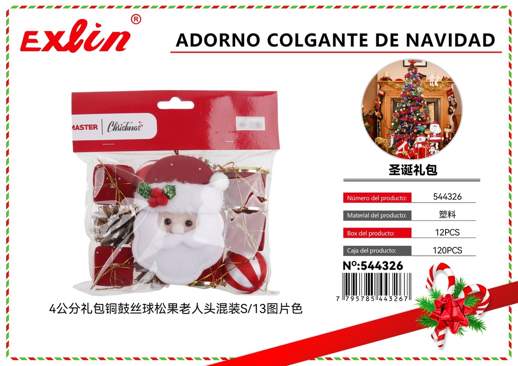 ADORNO COLGANTE DE NAVIDAD