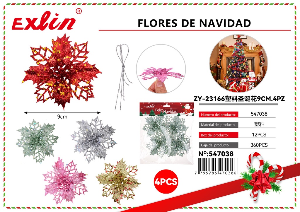 [547038] FLORES DE NAVIDAD