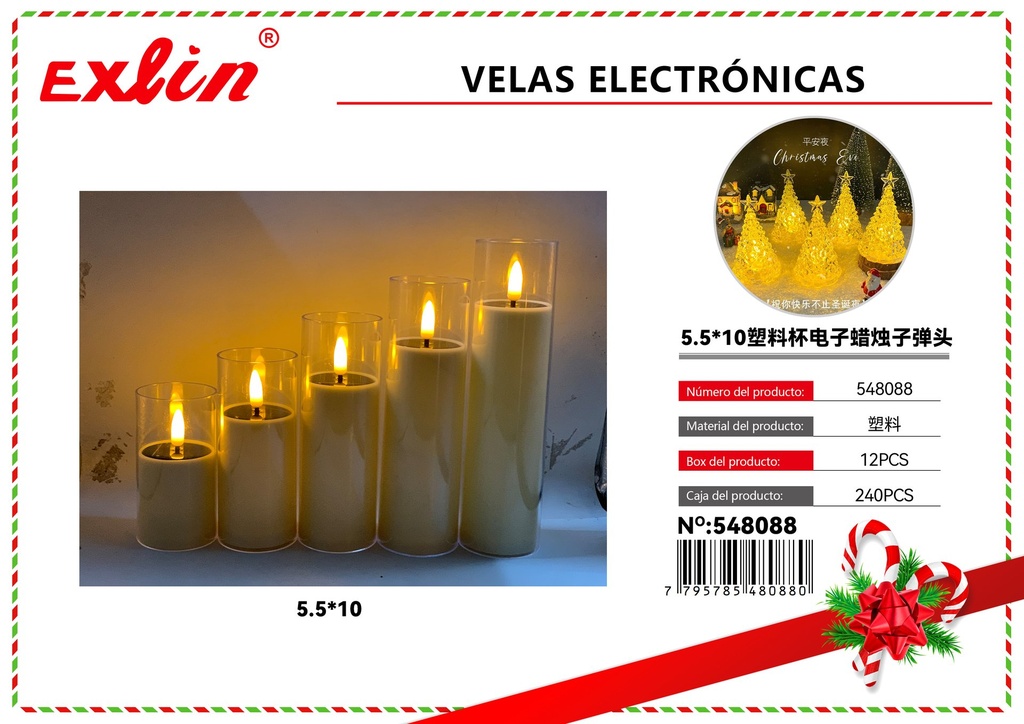 [548088] Velas electrónicas