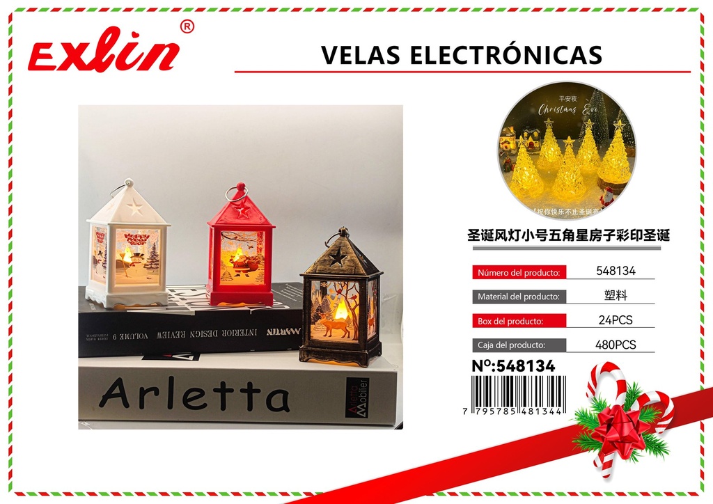[548134] Velas electrónicas