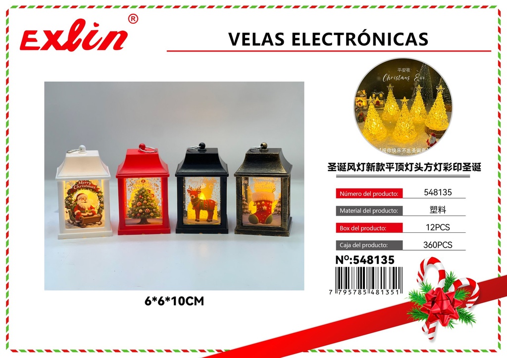 [548135] Velas electrónicas