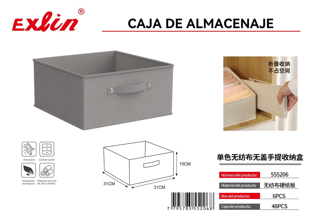 Caja de almacenaje