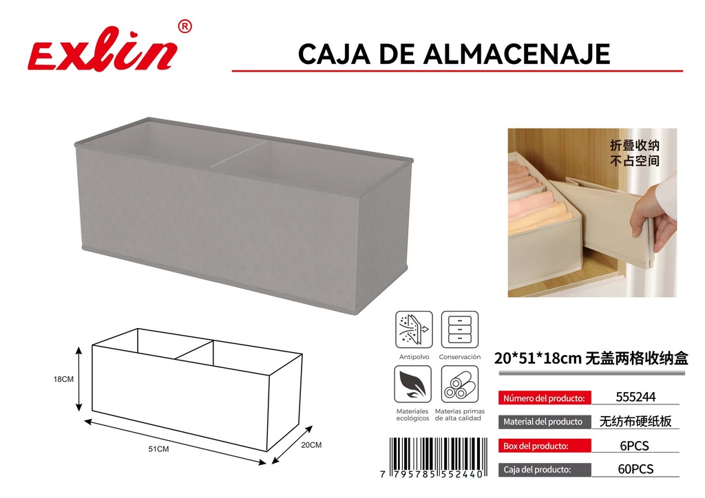 [555244] Caja de almacenaje