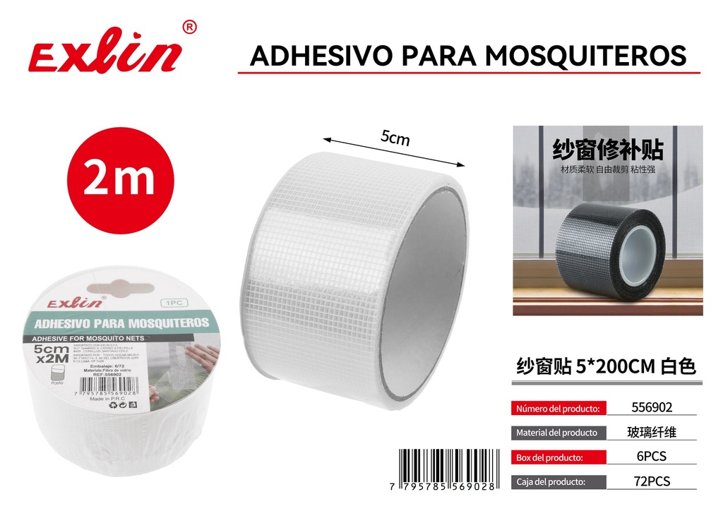 Adhesivo para mosquiteros