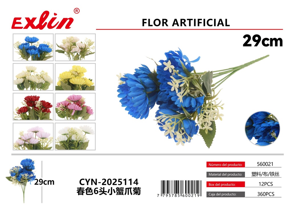 [560021] CYN-2025114春色6头小蟹爪菊
