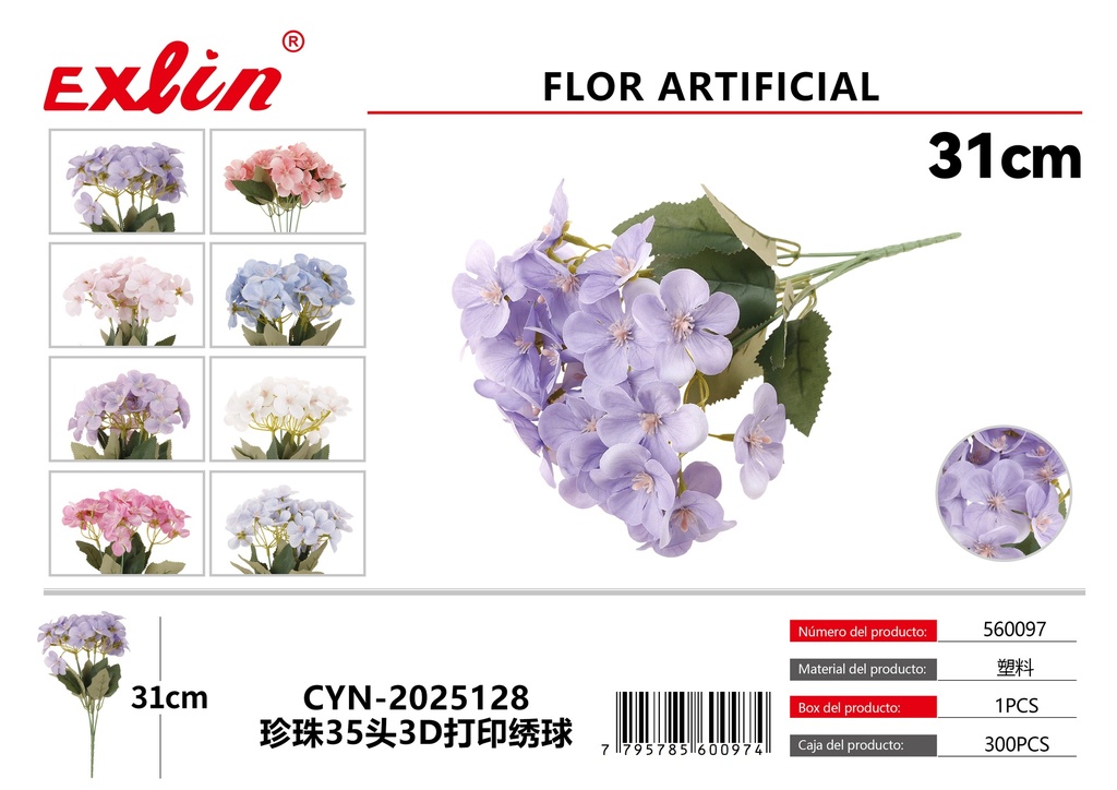 [560097] Flores de simulación