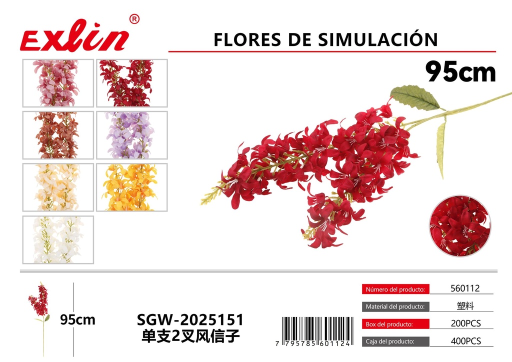 [560112] Flores de simulación