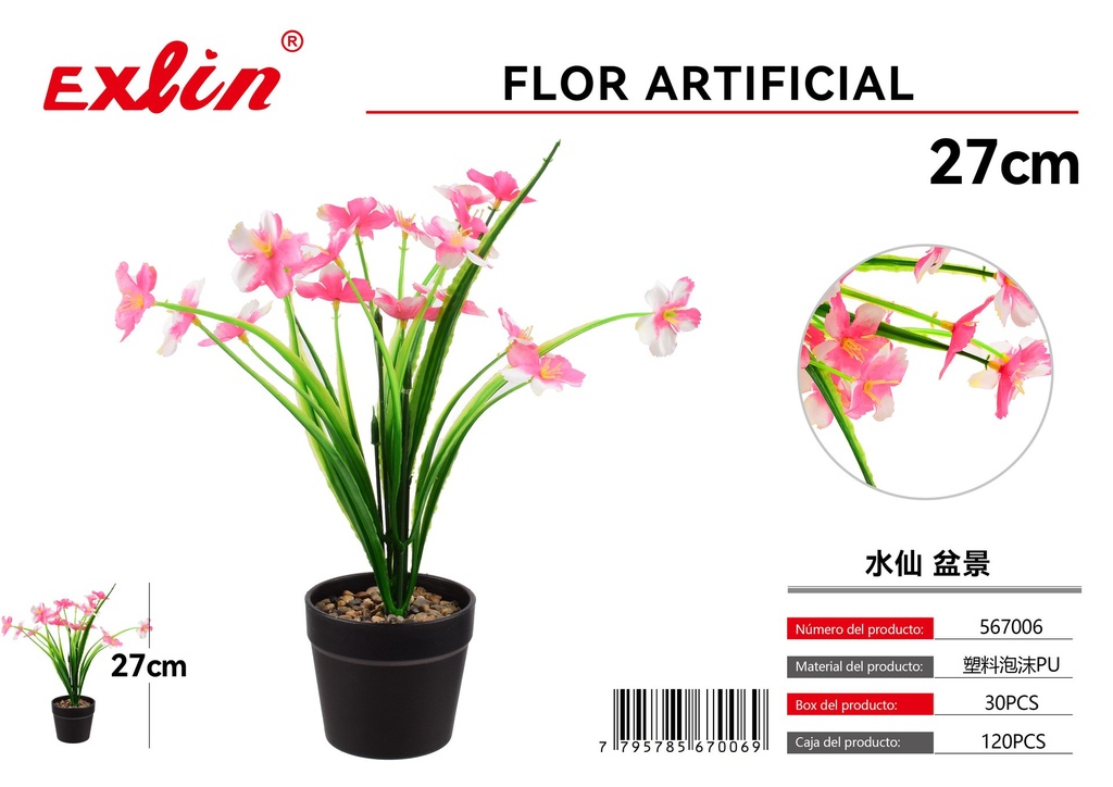 [567006] Plastic flower bonsai