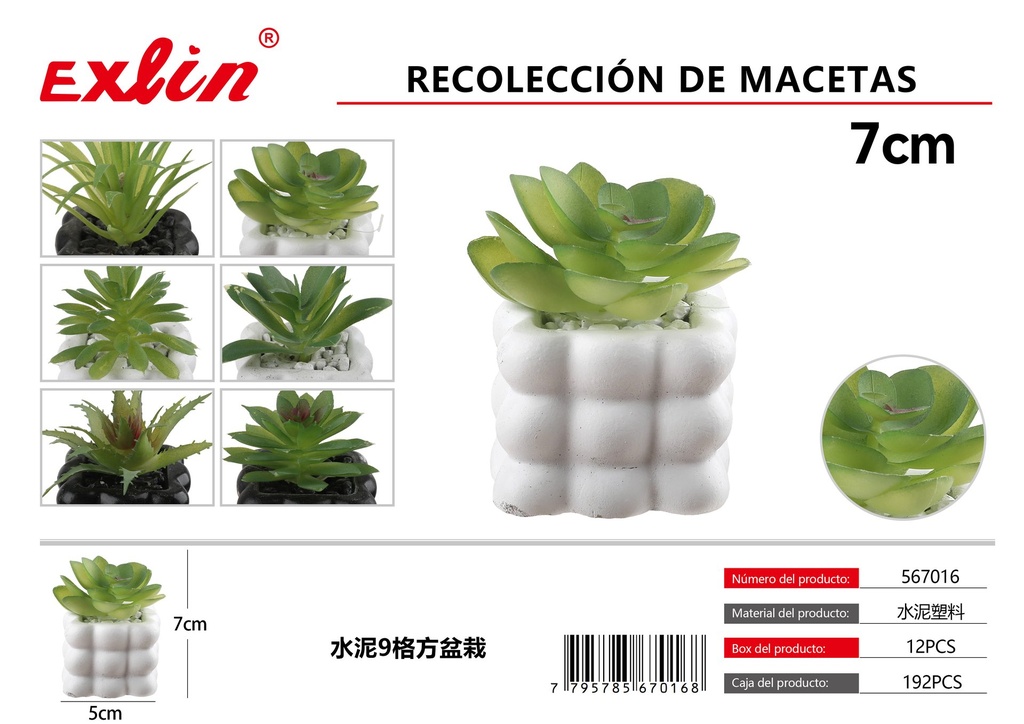 Recolección de macetas
