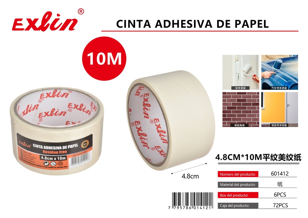 [601412] CINTA ADHESIVA DE PAPEL