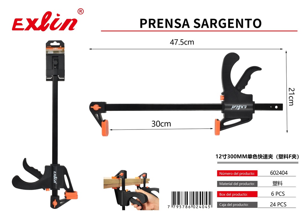 [602404] PRENSA SARGENTO