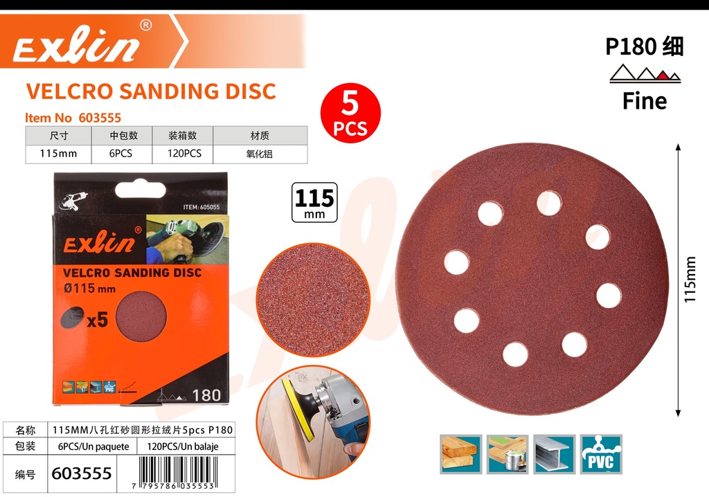 CIRCULAR SANDING SHEETS