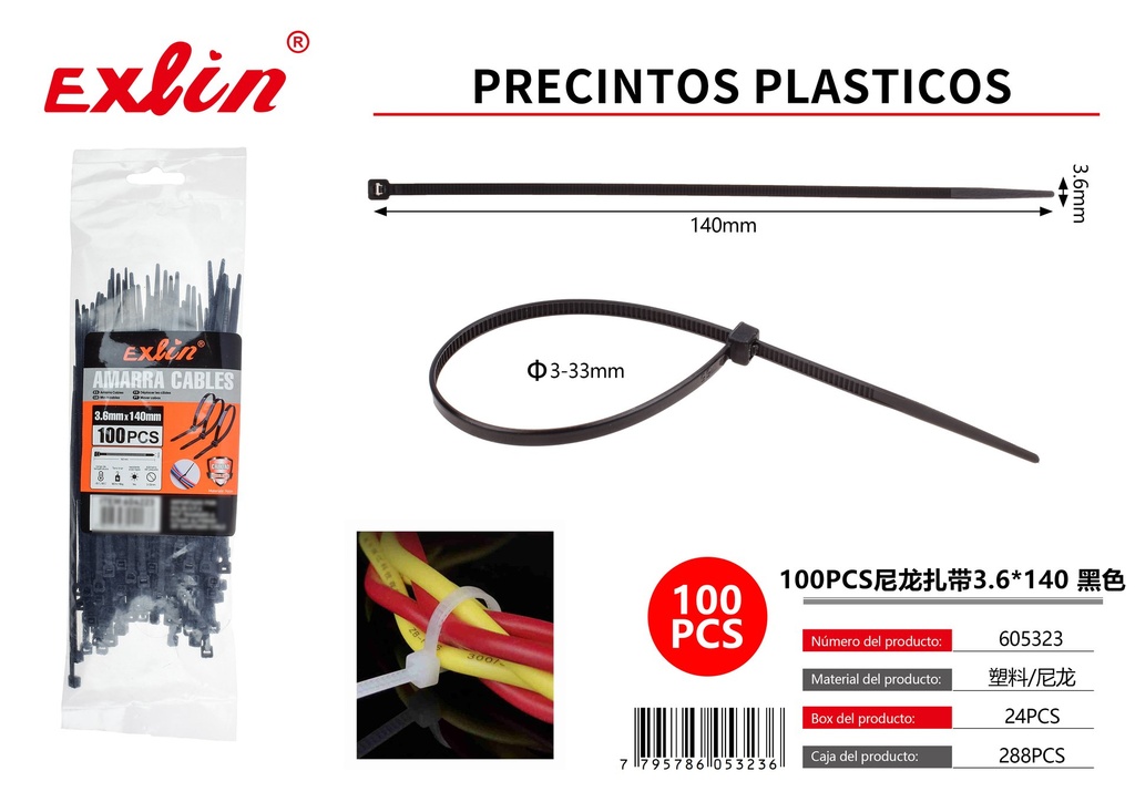 [605323] PRECINTOS PLASTICOS