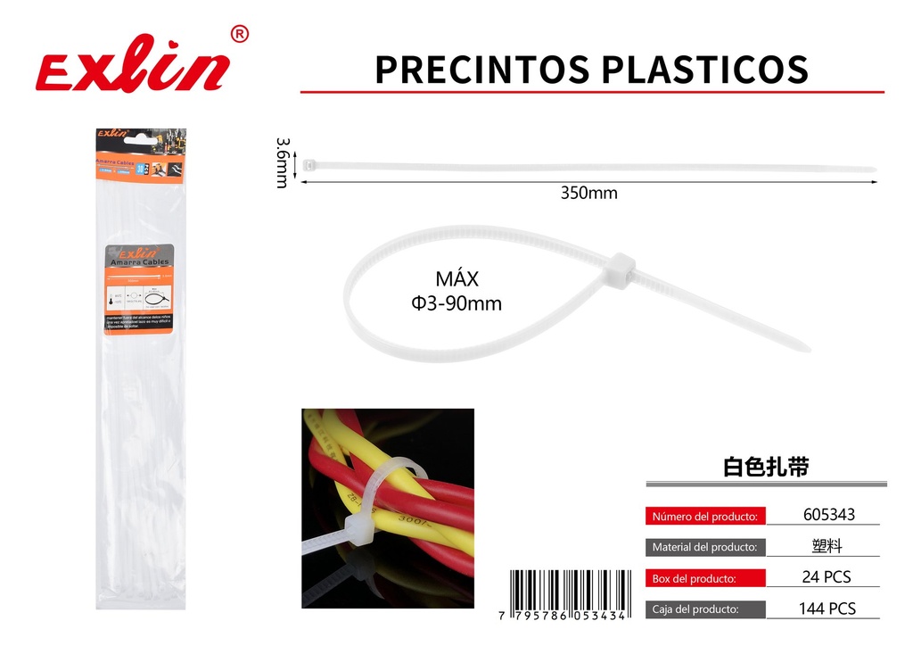 [605343] PRECINTOS PLASTICOS