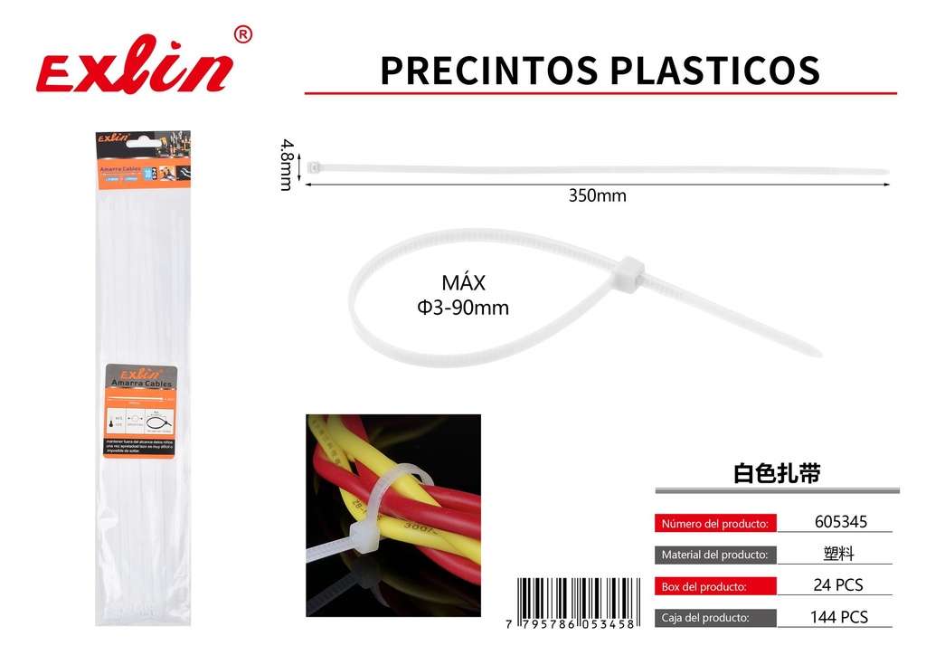 [605345] PRECINTOS PLASTICOS