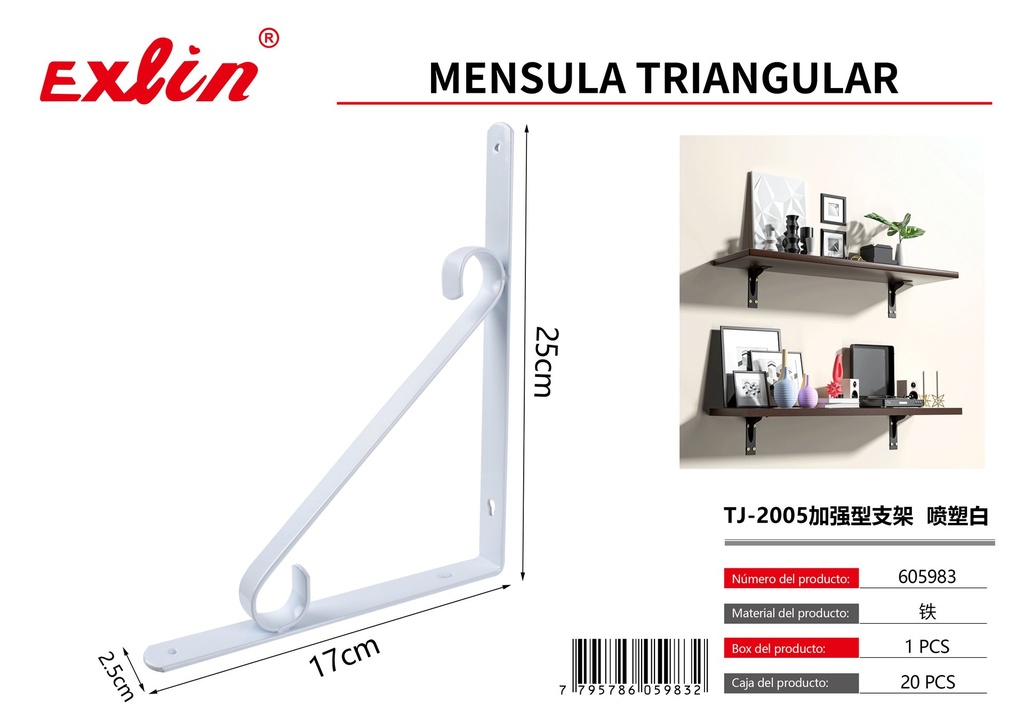 [605983] MENSULA TRIANGULAR