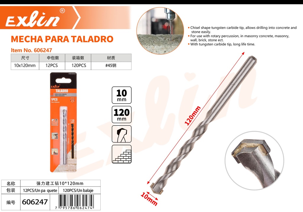 [606247] Mecha para taladro