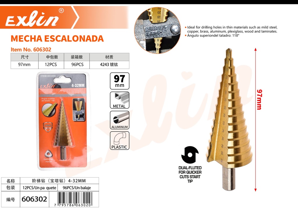[606302] MECHA ESCALONADA