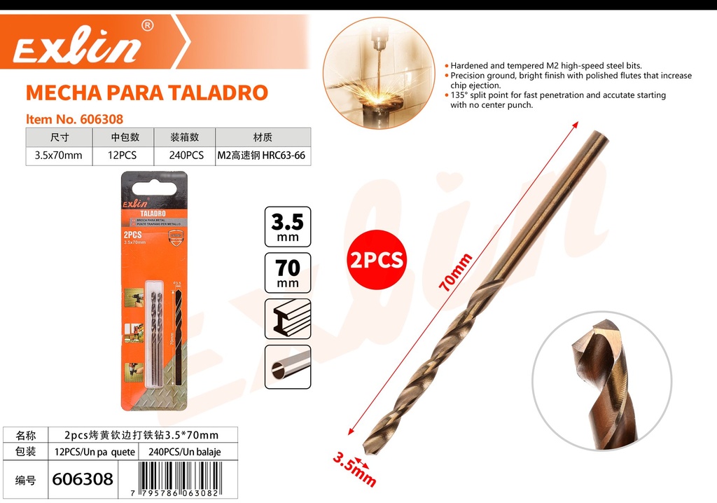 [606308] MEcha para Taladro