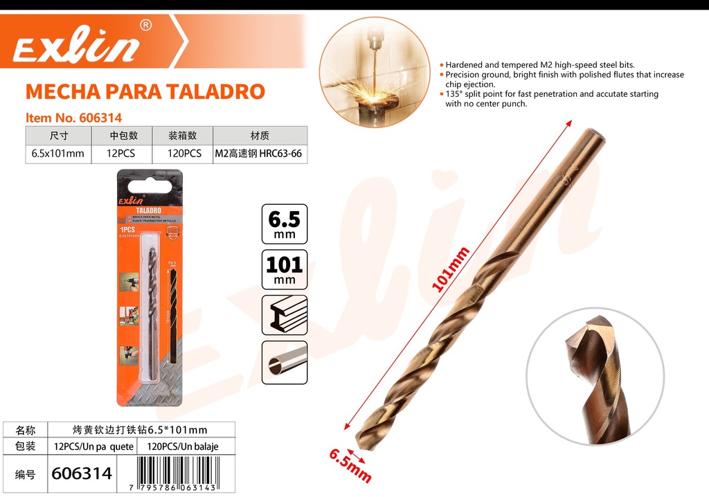 [606314] MEcha para Taladro