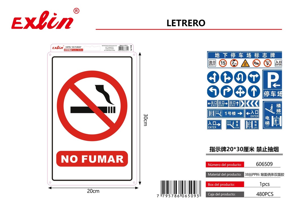 [606509] Letrero