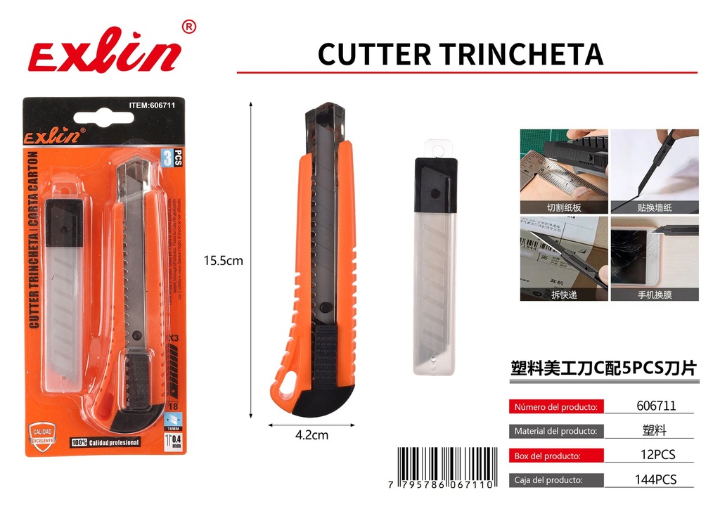 [606711] CARDBOARD CUTTER