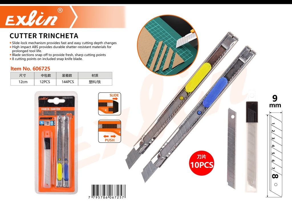 [606725] CUTTER TRINCHETA