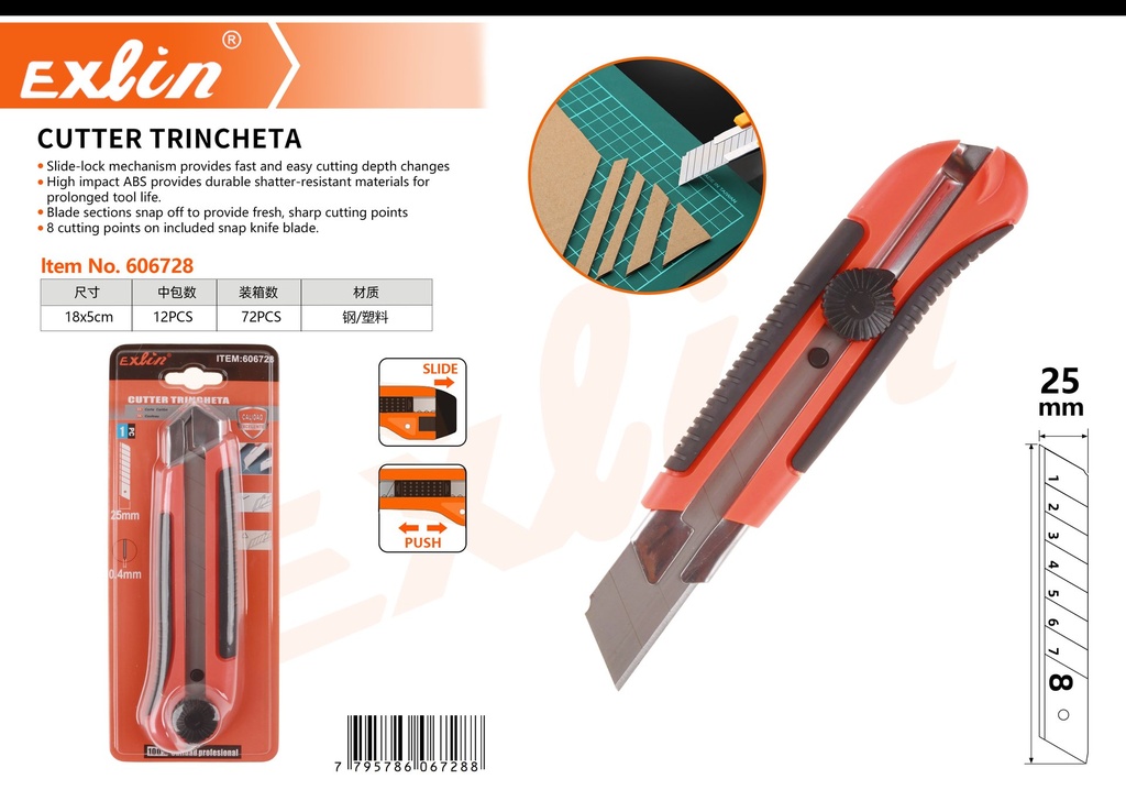 [606728] CUTTER TRINCHETA