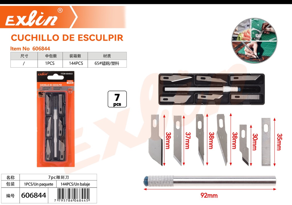 [606844] CUCHILLO DE ESCULPIR