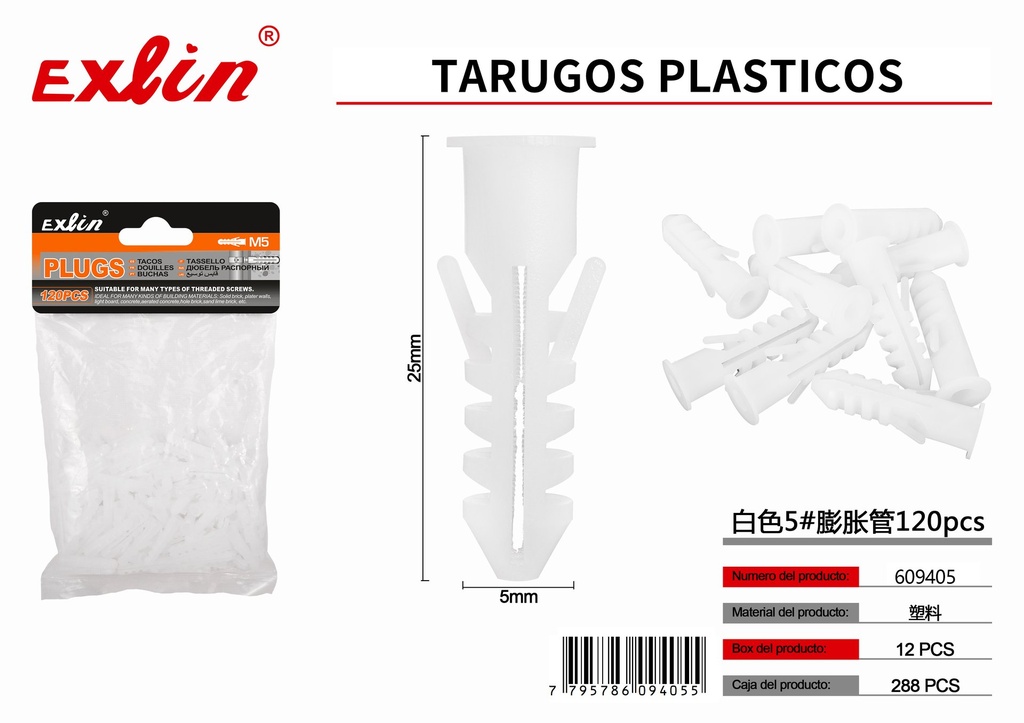 TARUGOS PLASTICOS