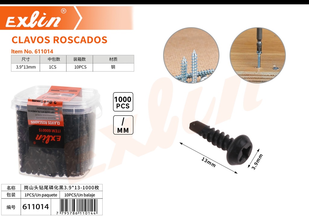 CLAVOS ROSCADOS
